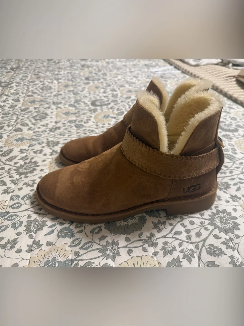 UGG Women’s McKay Brown Shearling-Lined Boot